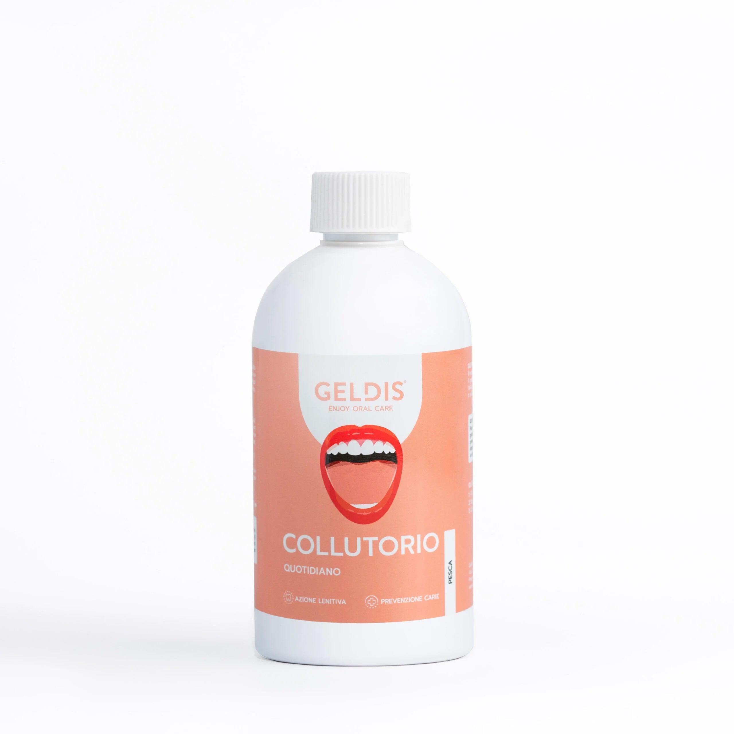 Geldis Collutorio Quotidiano Aroma Pesca 500 ml