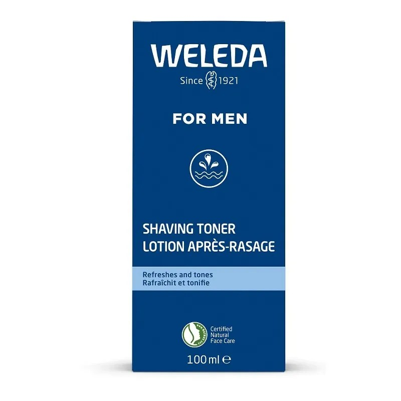 Weleda Shaving Toner For Men Lozione Dopobarba Rinfrescante Uomo 100ml
