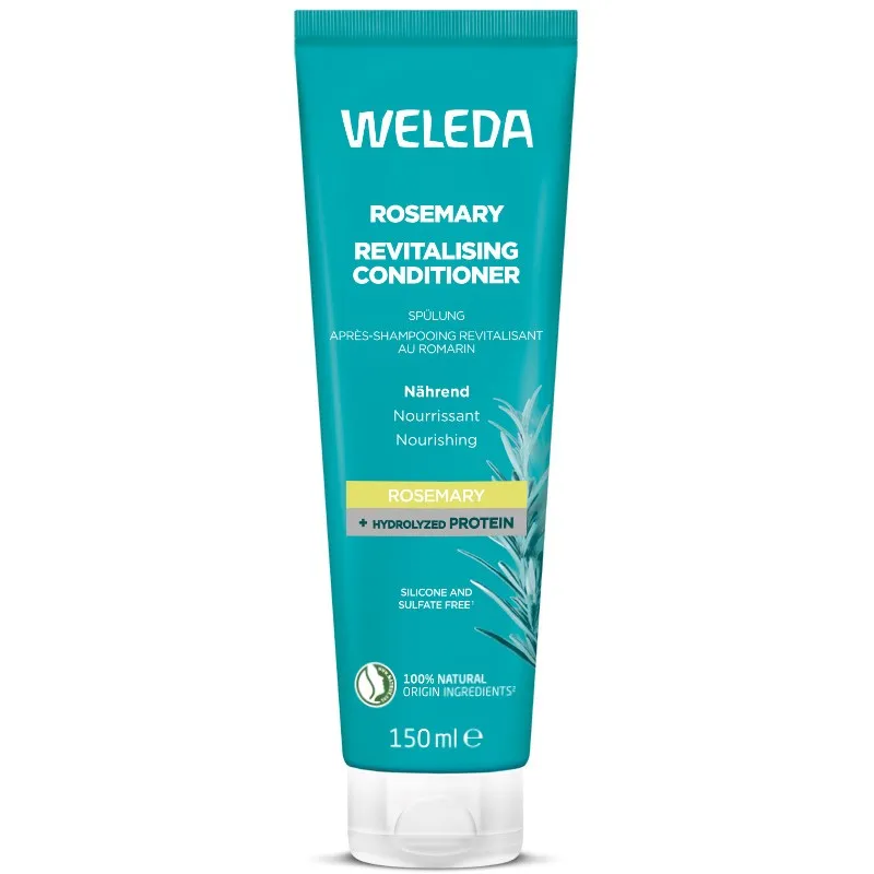 Weleda Rosmarin Balsamo Rivitalizzante al Rosmarino Biologico per Capelli 150 ml