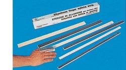 STECCA IN ALLUMINIO E LATTICE DI GOMMA PER IMMOBILIZZAZIONEDELLE DITA MISURA MEDIA