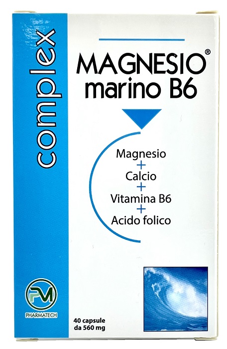 Magnesio Marino B6 40 Capsule