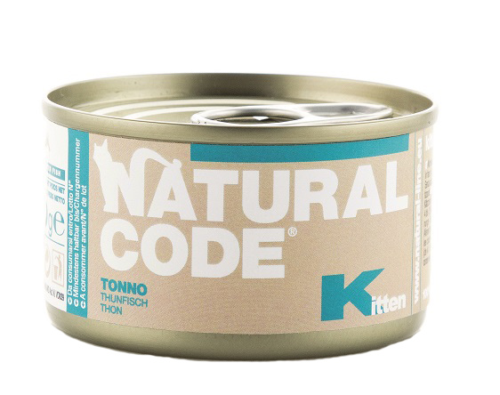 NATURAL CODE KITTEN TONNO