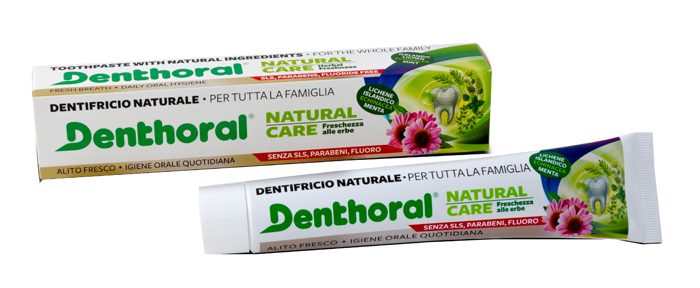 DENTHORAL DENTIFRICIO NATURALE CARE 75 ML