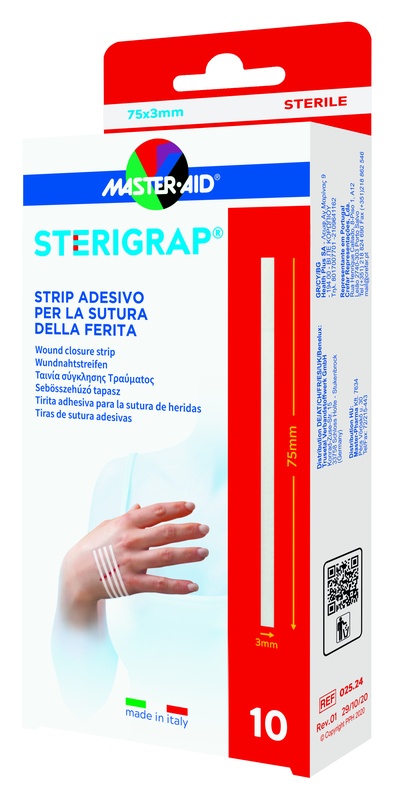 M - AID STERIGRAP STRIP AD75X3MM