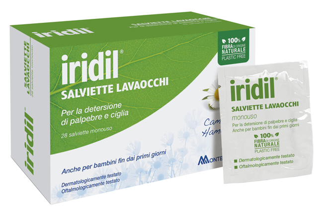 Iridil Salviette Lavaocchi 28 pezzi