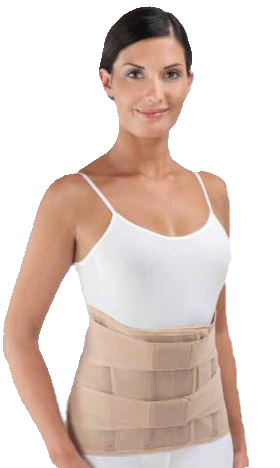 CORSETTO ELASTICO IN - CROSS ALTEZZA 33 CM ECRU LARGE