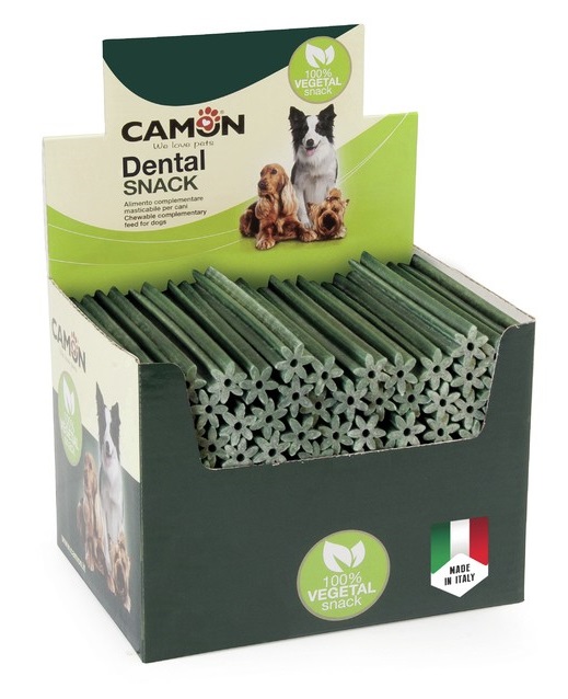 CAMONSTICK SNACK VEGETALE VERDE M 18 CM 60 G