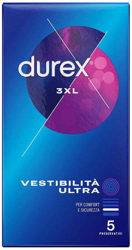 DUREX 3XL VESTIBILITA' ULTR5PZ