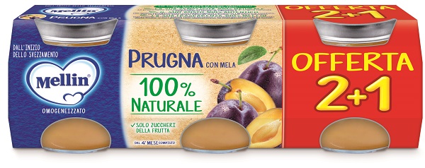 Mellin Omogeneizzato Prugna 3x100 g