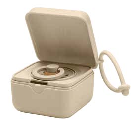 BIBS Box Portasucchietto Colore Vaniglia 1 pezzo