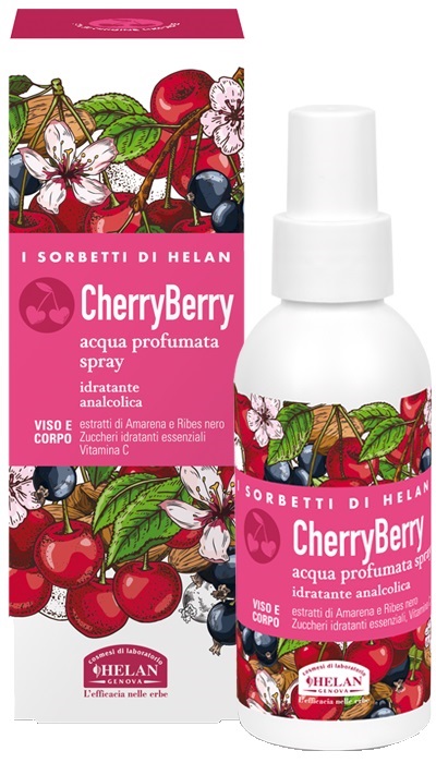 I SORBETTI DI HELAN CHERRYBERRY ACQUA PROFUMATA SPRAY IDRATANTE 100 ML