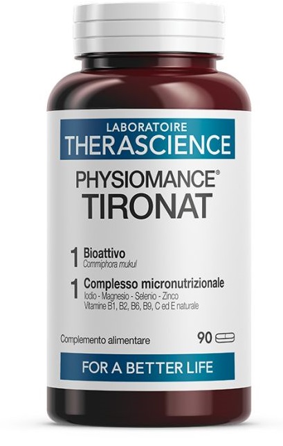 Physiomance Tironat Integratore per la Tiroide 90 Compresse