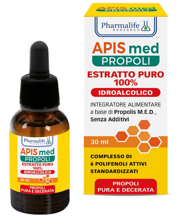 Pharmalife Research Apis Med Propoli Estratto Puro Idroalcolico 30 ml