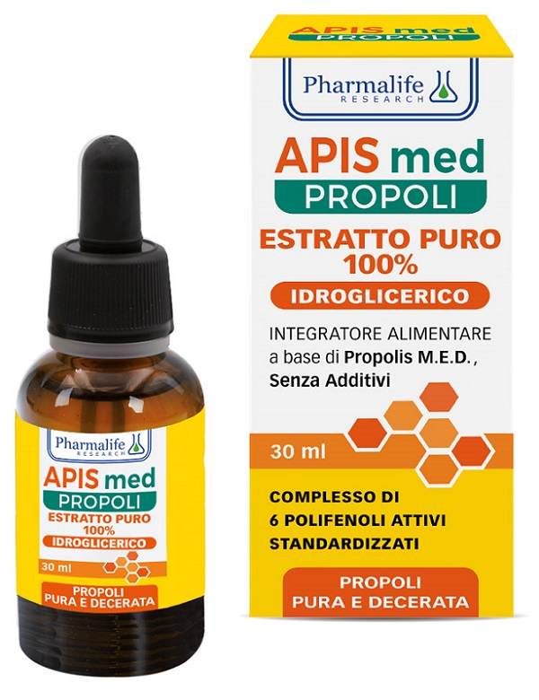Pharmalife Research Apis Med Propoli Estratto Puro Idroglicerico 30 ml