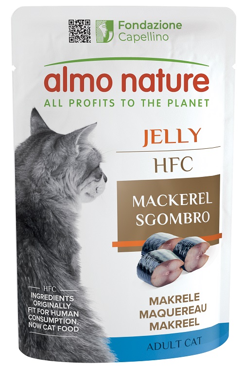 Almo Nature HFC Jelly Sgombro Cibo Umido per Gatti 55 g