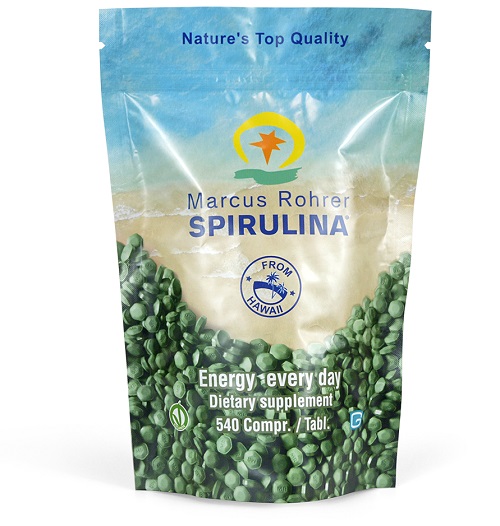 Spirulina Marcus Rohrer 540 Compresse