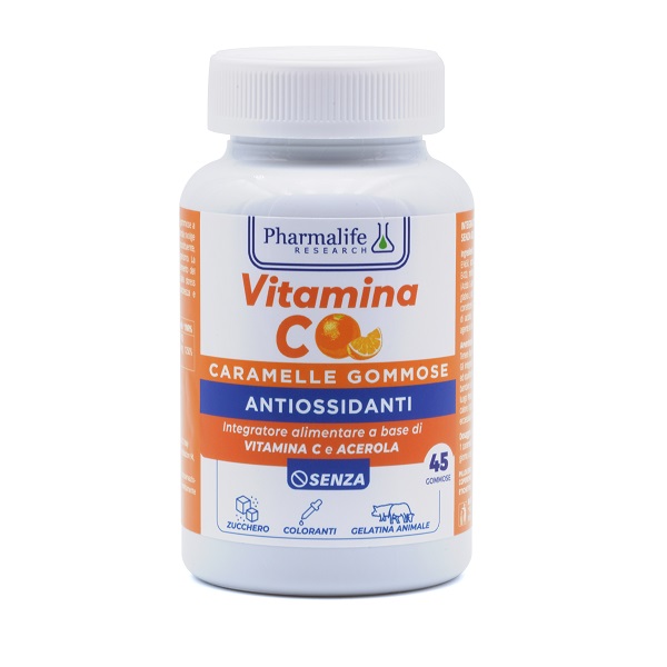 Pharmalife Integratore Vitamina C 45 Caramelle Gommose