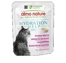 ALMO HYDRATION HELP BRODO SALMONE CON FILETTI DI SALMONE 50G