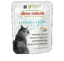 ALMO HYDRATION HELP BRODO SALMONE CON FILETTI DI SALMONE 50G