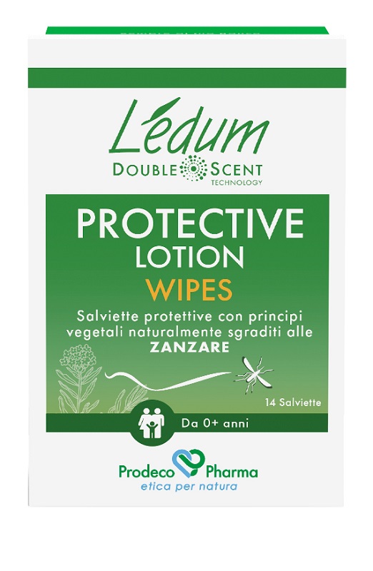LEDUM DS PROTECTIVE LOTION WIPES 12 PEZZI
