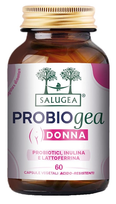 Salugea ProbioGea Donna Integratore Probiotico per la Donna 60 Capsule Vegetali Acido - Resistenti