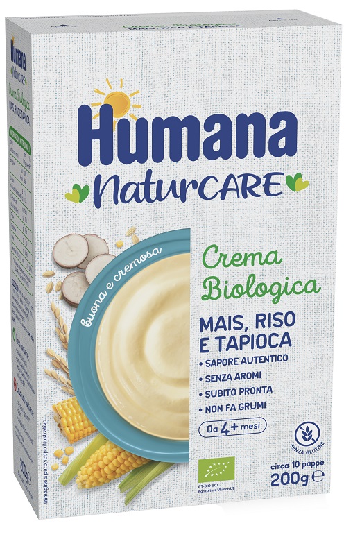 Humana Crema Mais Riso e Tapioca Bio 200 g