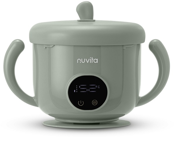 Nuvita Sage Green Pappa'n'Go Scaldavivande e Pastorizzatore 1 pezzo