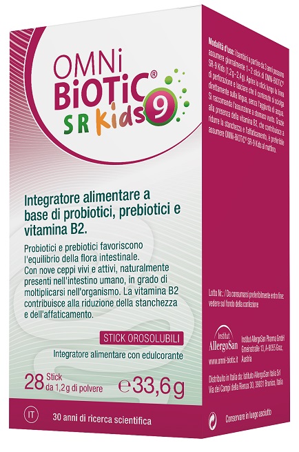 Omni - Biotic SR9 Kids Integratore di Probiotici 28 Stick