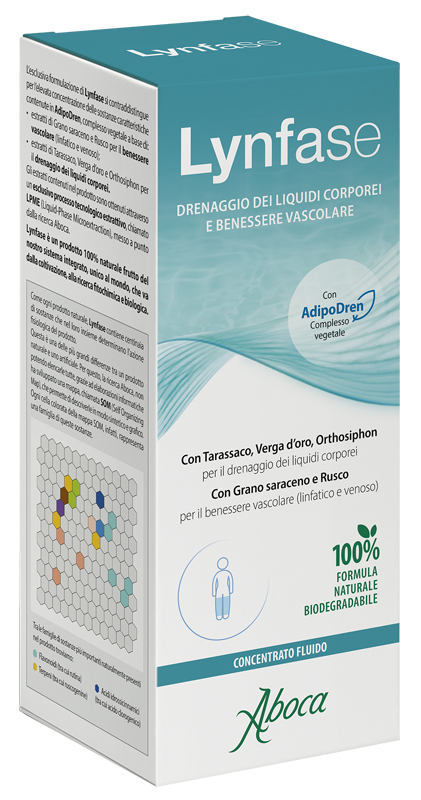 Aboca Lynfase Concentrato Fluido Drenaggio Liquidi 180 g