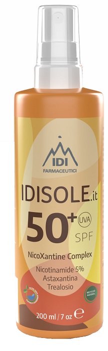 Idisole.it Protezione Solare con NicoXantine Complex SPF50+ 200 ml