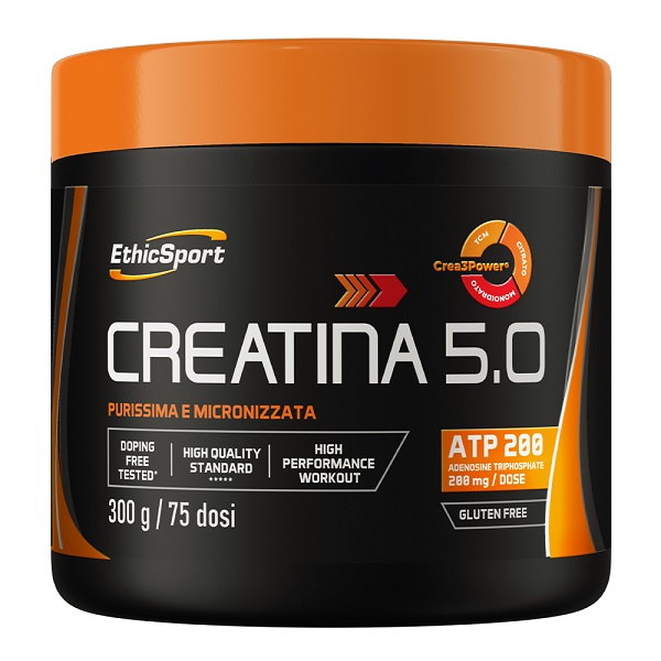 EthicSport Creatina 5.0 300 g / 75 Dosi