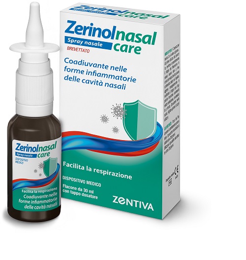 Zerinol Nasal Care Spray Nasale Decongestionante Facilita la Respirazione 30 ml