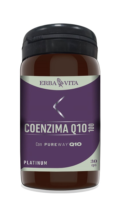 Erba Vita Coenzima Q10 100 Integratore Antiossidante 30 Capsule
