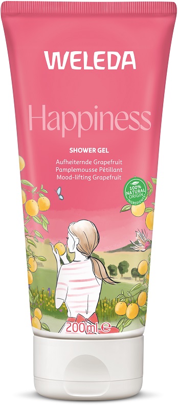Weleda Happiness Shower Gel Pompelmo 200 ml