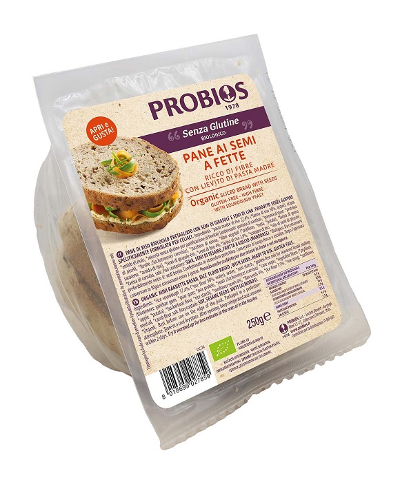 PROBIOS PANE A FETTE SEMI 250 G