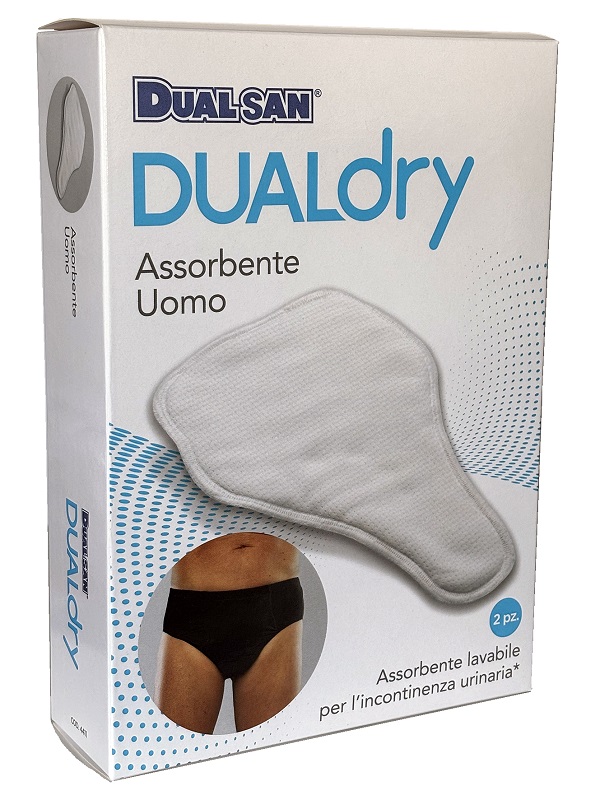 Dual Sanitaly Dualdry Assorbente Contenitivo Lavabile Uomo