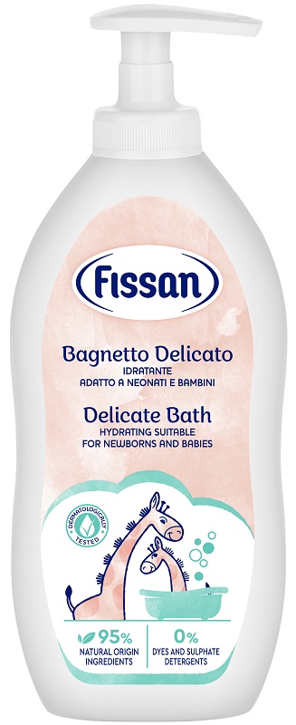 Fissan Bagnetto Delicato New Detergente Idratante per Bambini 400 ml