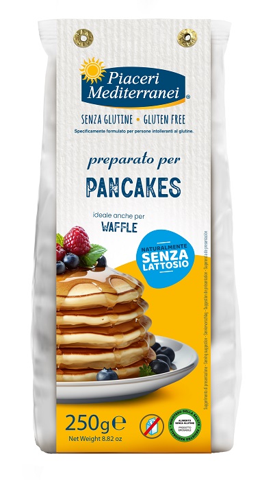 Piaceri Mediterranei Preparato per Pancakes senza Glutine 250 g