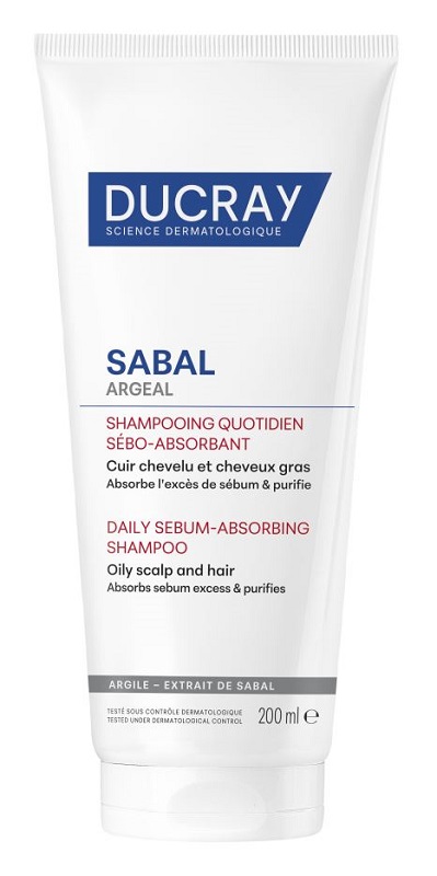 Ducray Sabal Shampoo Quotidiano Sebo Assorbente 200 Ml