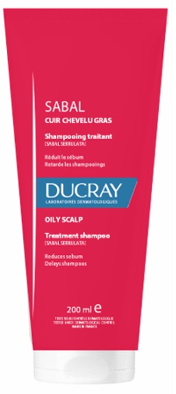Ducray Sabal Shampoo Trattante Per Cuio Capelluto Con Eccesso di Sebo 200 ml
