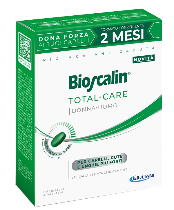Bioscalin Total Care Integratore Capelli Cute e Unghie 60 compresse