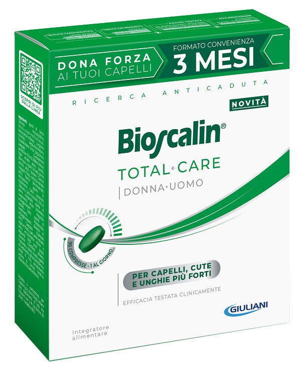 Bioscalin Total Care Integratore Capelli Cute e Unghie 90 compresse