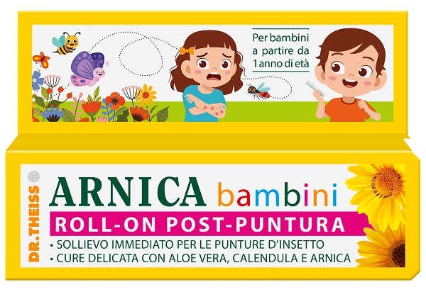 Dr Theiss Roll On Post Puntura Arnica Bambini Sollievo Immediato 15ml