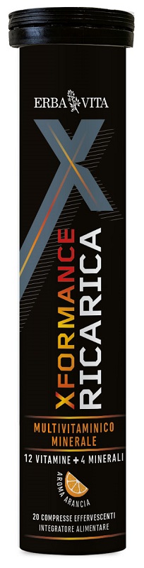 Erba Vita Xformance Ricarica Integratore Multivitaminico 20 compresse effervescenti