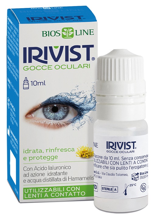 Bios Line Irivist Collirio Idratante per Occhi Secchi 10 ml