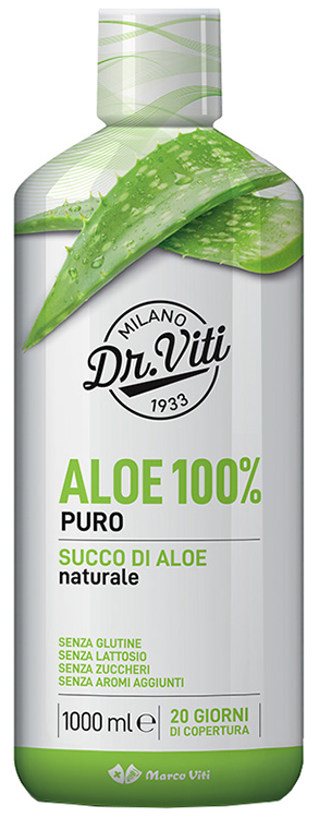Marco Viti Aloe 100% Succo Puro Naturale 1000 ml