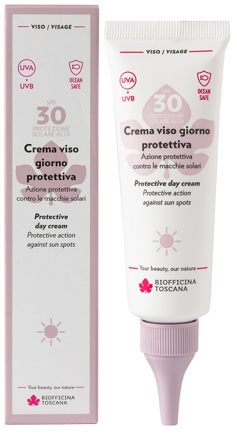 Biofficina Toscana Crema Viso Protettiva Giorno SPF30 50 ml
