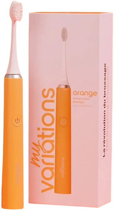 MyVariation Spazzolino Elettrico da Viaggio Tecnologia Sonic Colore Arancione