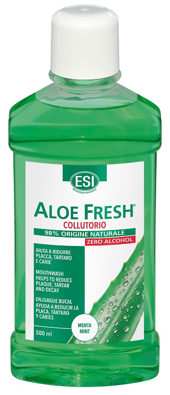 Esi Aloe Fresh Collutorio Zero Alcol all'Aloe Vera 500 ml