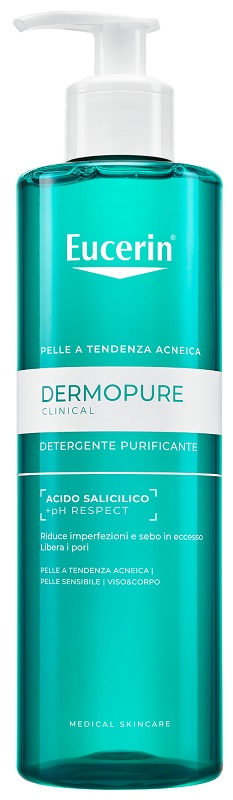 Eucerin Dermopure Clinical Detergente Purificante Viso Corpo 400 ml